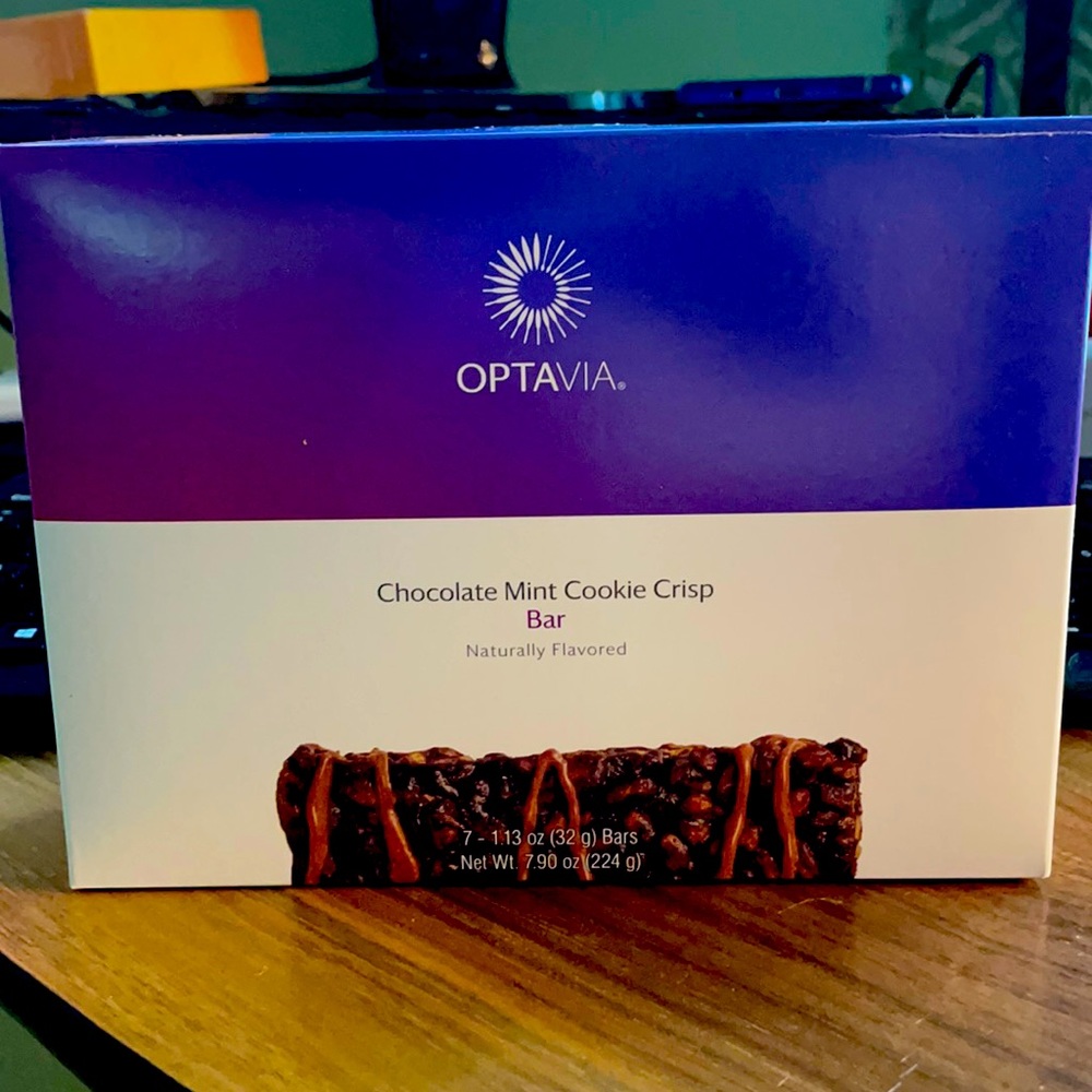 Optavia Chocolate Mint Cookie Bar